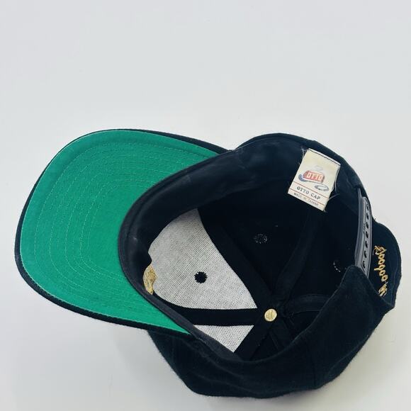 Vintage Voodoo Glow Skulls VGS Hat Cap SnapBack 90’s Black Gold - Picture 5 of 6